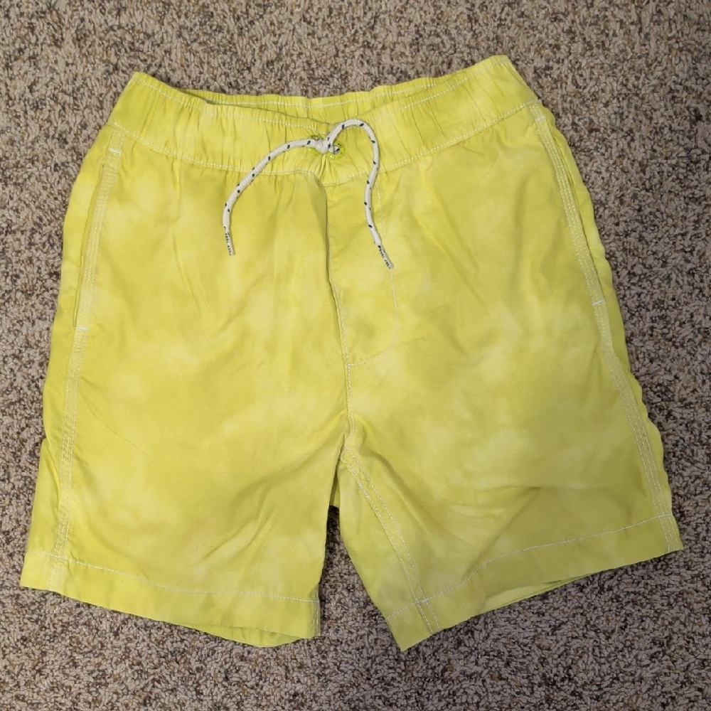 GAP Kids Bright Yellow Swim Shorts
